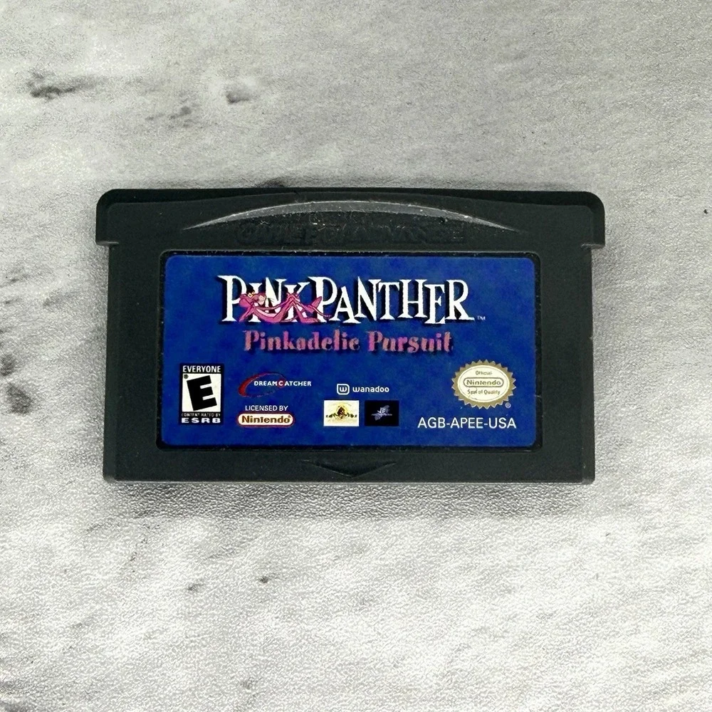 Pink Panther Pinkadelic Pursuit Nintendo Game Boy Advance 2002 Cartridge Only